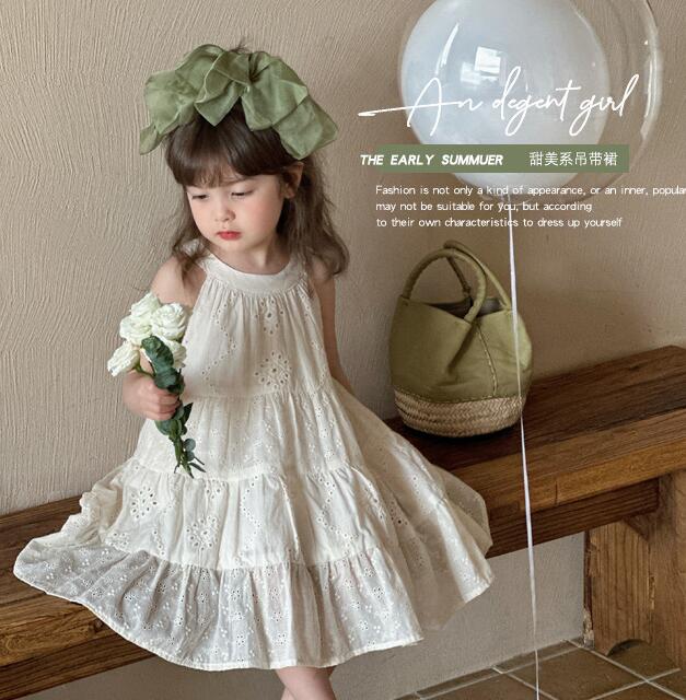 2024夏新品★子供服　ワンピース★80-130cm★