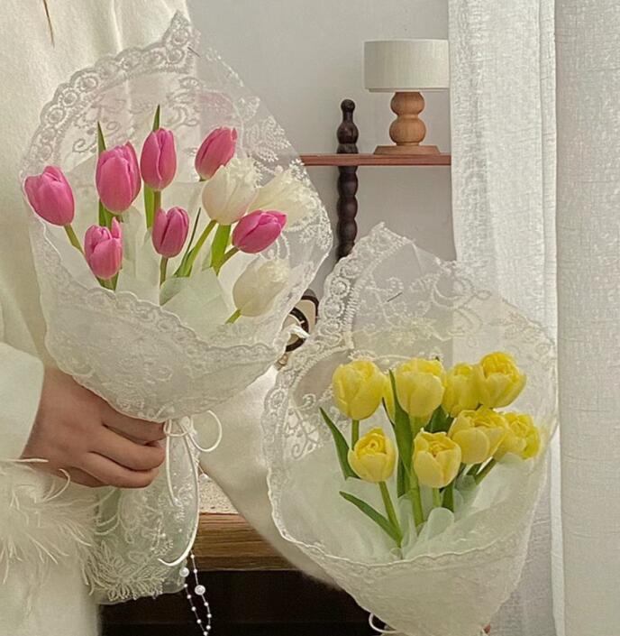 新登場★プレイマット★花束の花の包み★撮影用★背景 デザイン