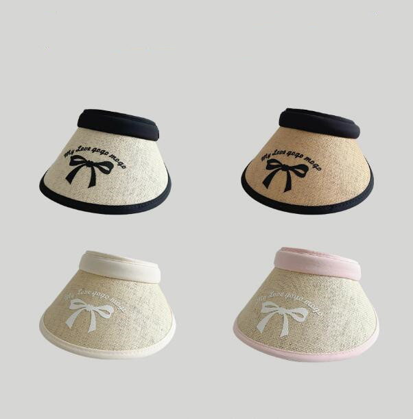 「2024」子供用★帽子★キッズ★キャップ★可愛い★蝶結び★5色