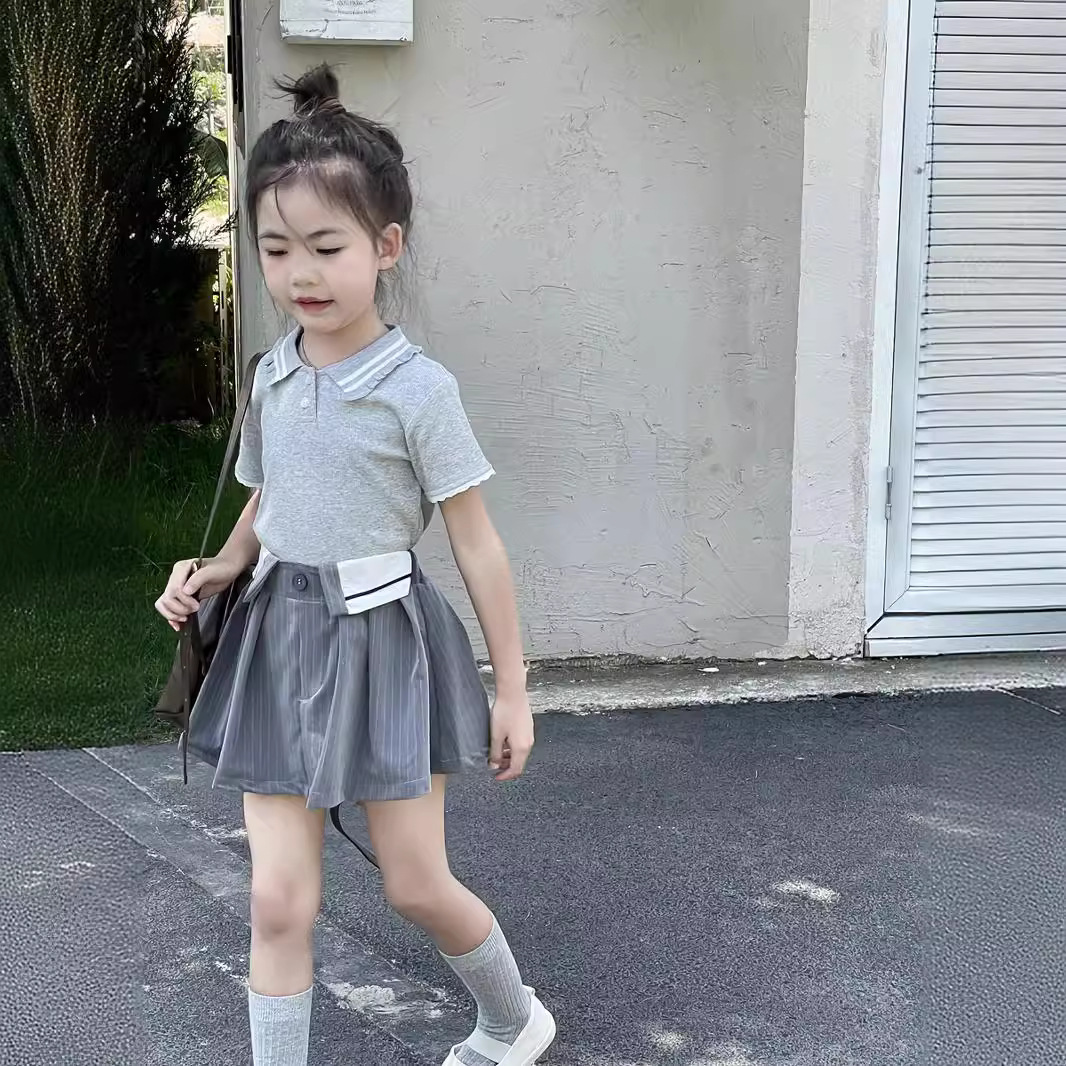 2024★夏新作★韓国風子供服★ポロシャツ★90cm〜150cm