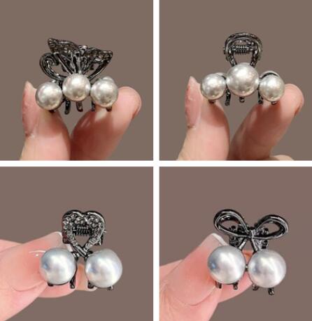 新作★ミニヘアクリップ★可愛い★髪飾り★まとめ髪用★ヘアアクセサリー★ヘアピン★韓国風