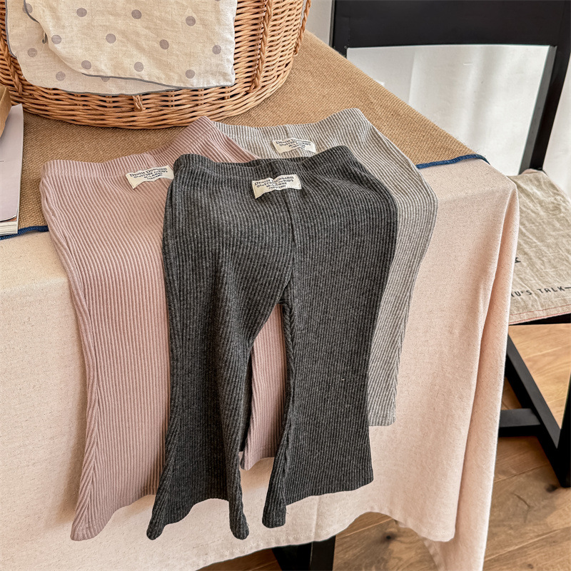 「2024」子供服★ボトムス★ズボン★レギンス★韓国風子供服★3色80cm〜130cm