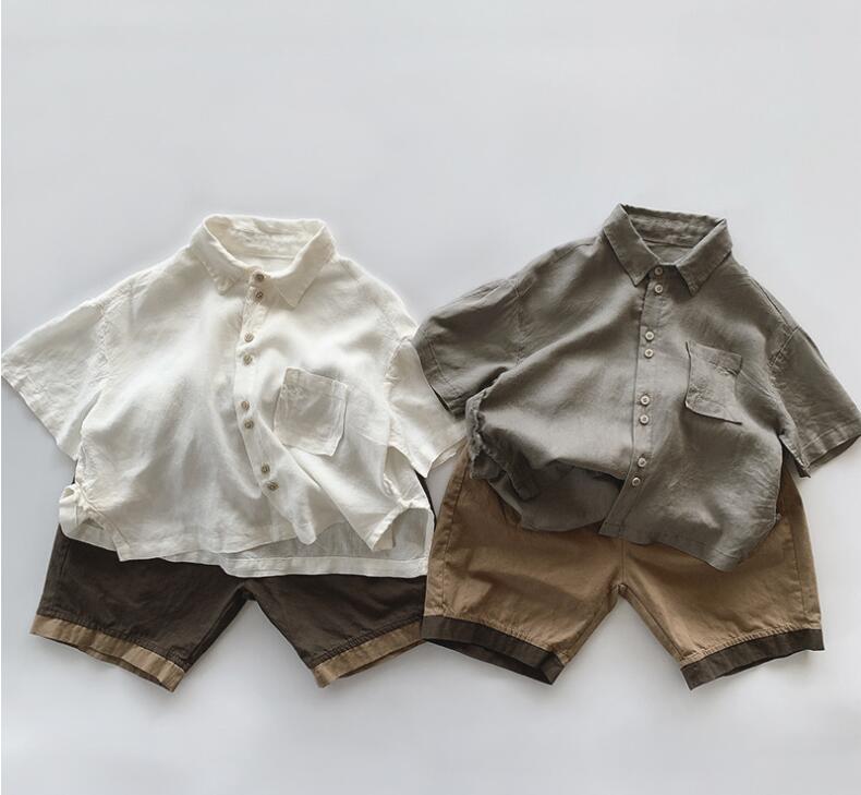 2024秋★子供服　トップス　シャツ★80cm〜130cm 2色