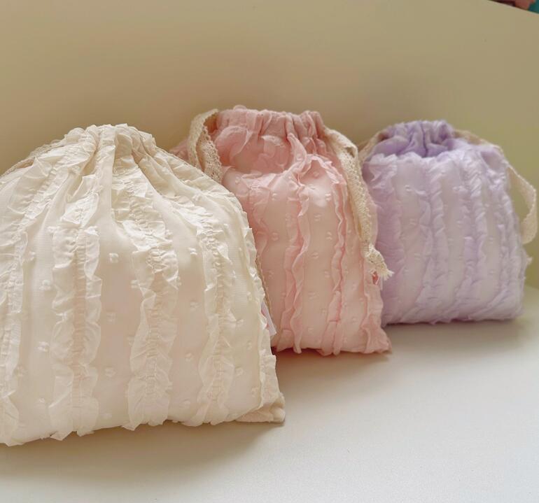 ★収納袋★可愛い財布　化粧袋　ポーチ★3色