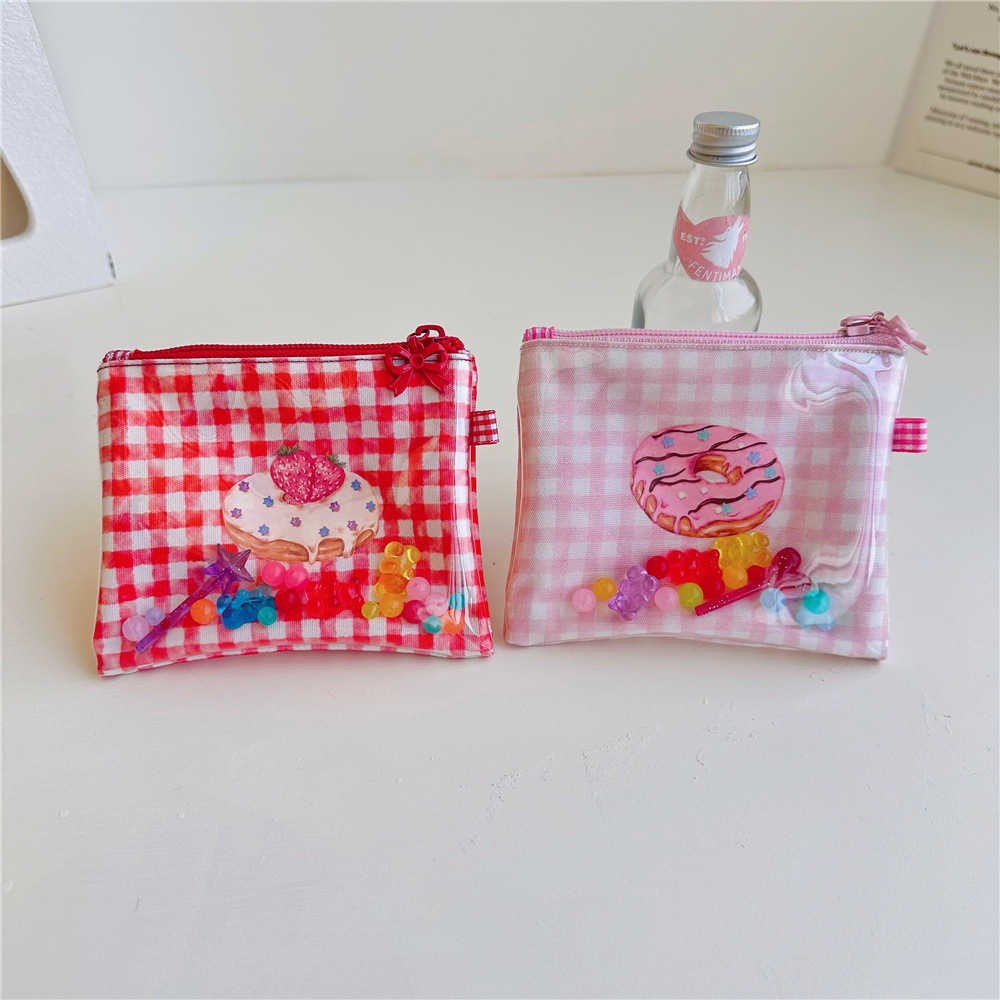 ★収納袋★可愛い財布　化粧袋　ポーチ★2色