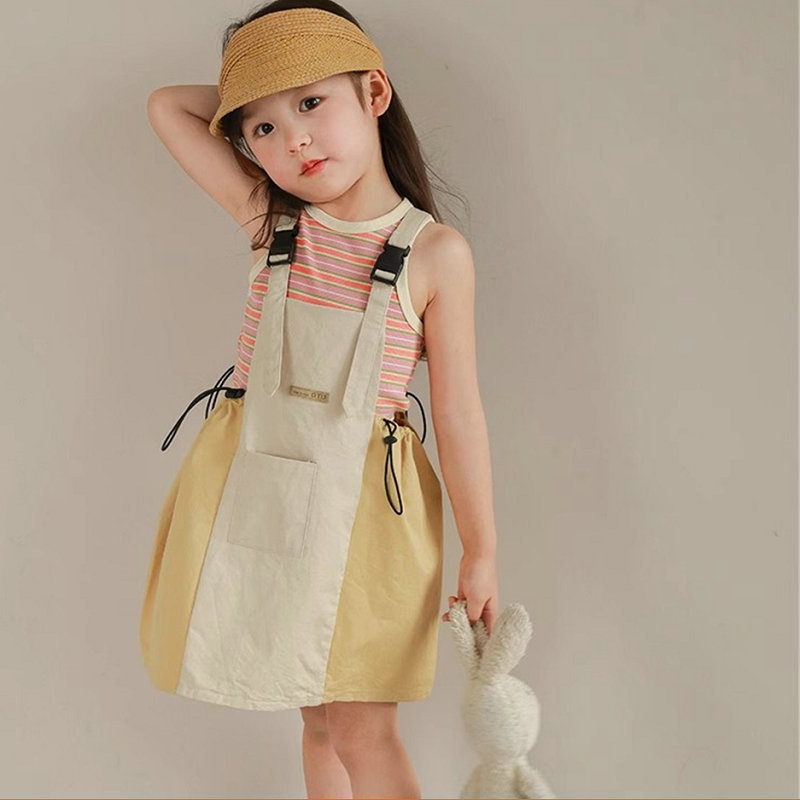 2024★夏新作★韓国風子供服★ワンピース★7〜15