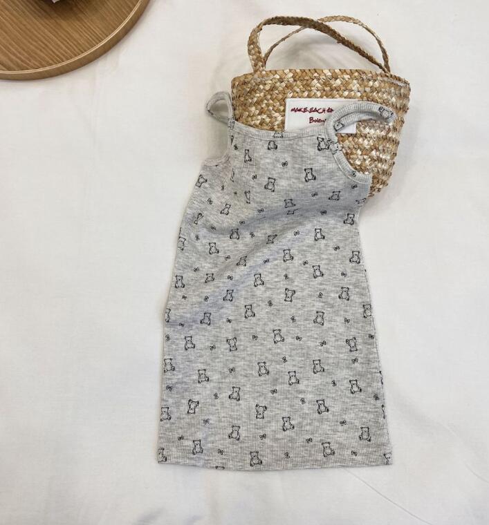 2024夏新品★子供服　ワンピース★90〜140 2色