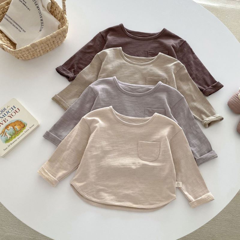 「2024」子供服★トップス★Tシャツ★韓国風子供服★4色73cm〜120cm