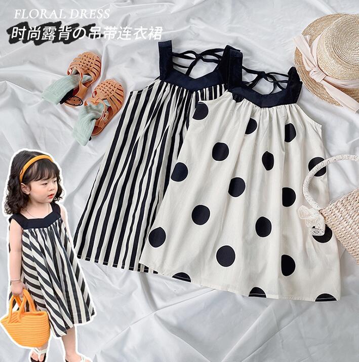 2024夏新品★子供服　ワンピース★90cm〜140cm 2色