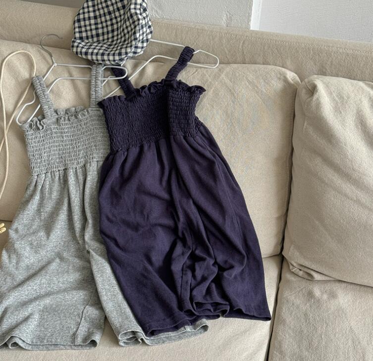 2024新品★子供服　連体服★80cm〜130cm 2色