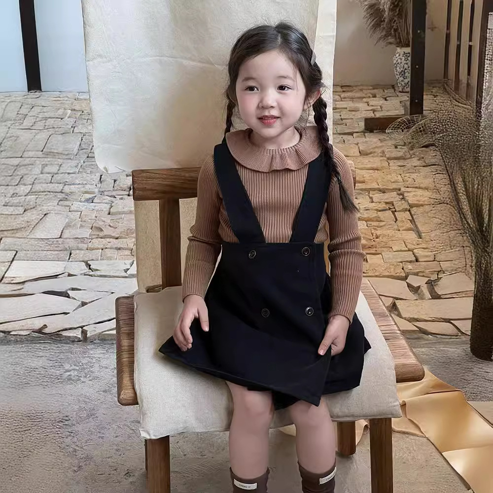 2024秋新品★子供服　サロペットスカート★90cm〜150cm
