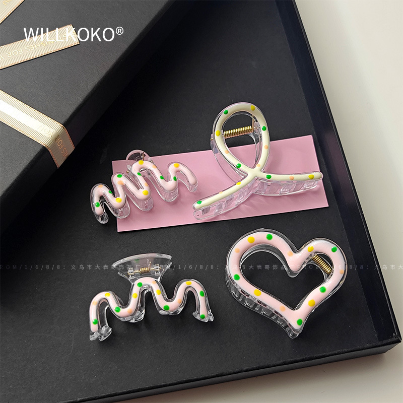 雑貨★髪飾り　ヘアビン★アクセサリー★16色