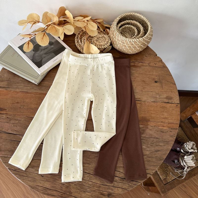 2024新入荷LM★子供服　レギンス　ズボン★90cm〜150cm 3色