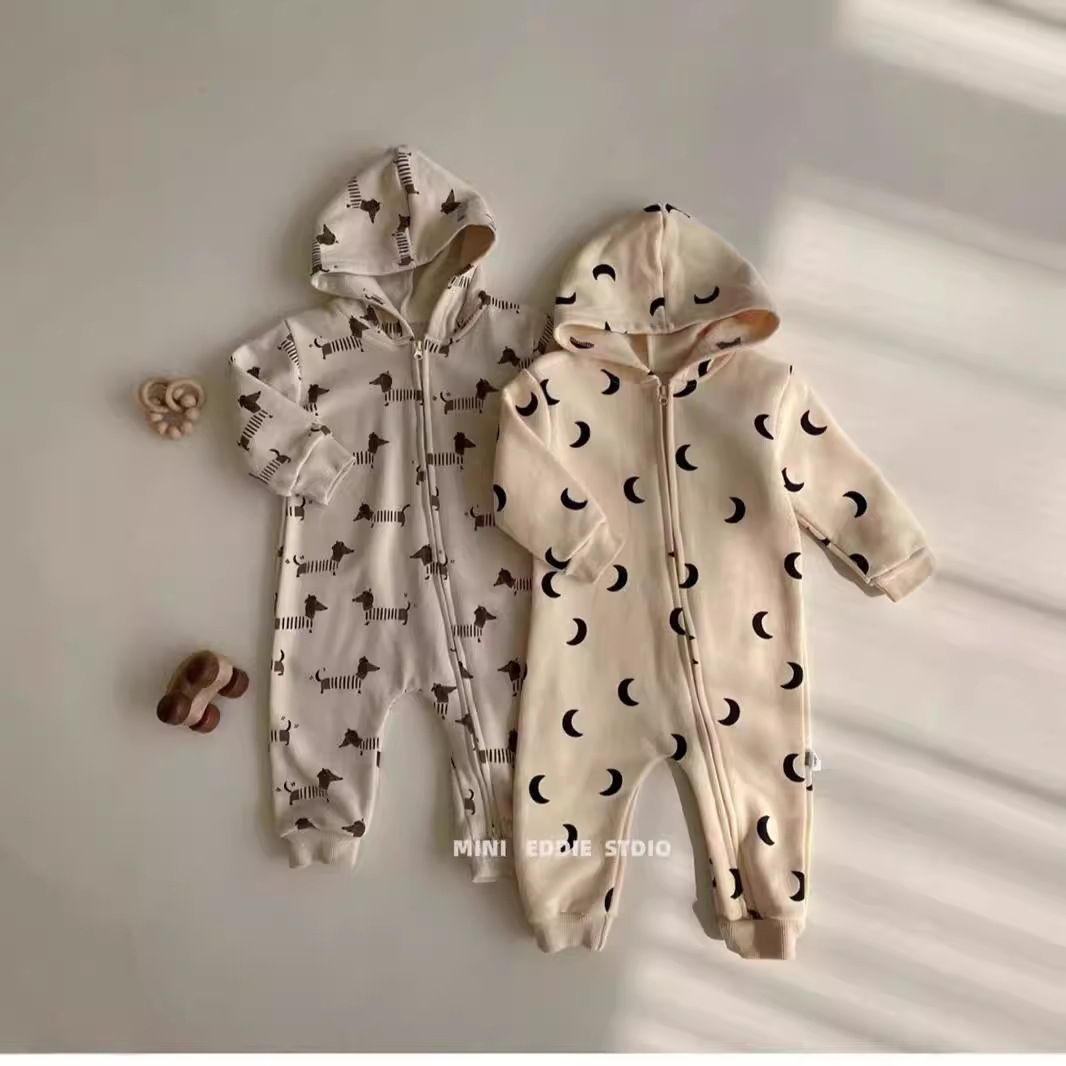 2024新入荷★ベビー服　ロンパース★66cm〜90cm 2色