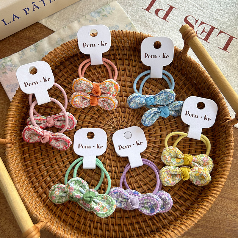 髪飾り★まとめ髪用★ヘアアクセサリー★子供用★ヘアゴム★2枚入り★可愛い