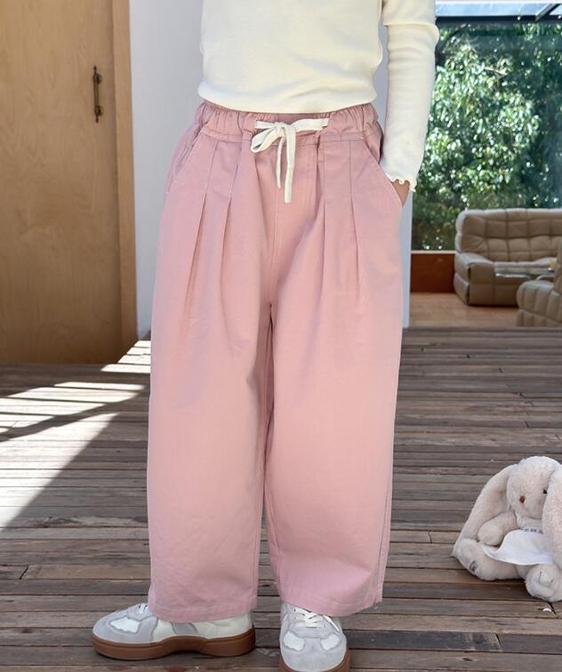 2024秋新品A★子供服　ズボン★90-160cm★3色