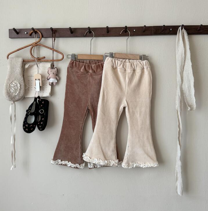 2024秋新作LB★子供服　ズボン★90cm〜140cm 2色