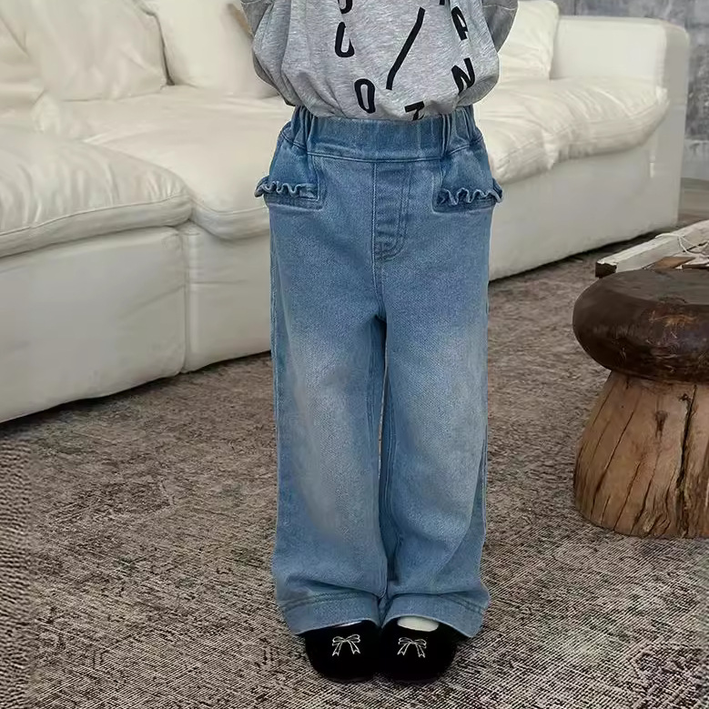 2024秋新入荷ZX★子供服　デニムズボン★90cm〜150cm