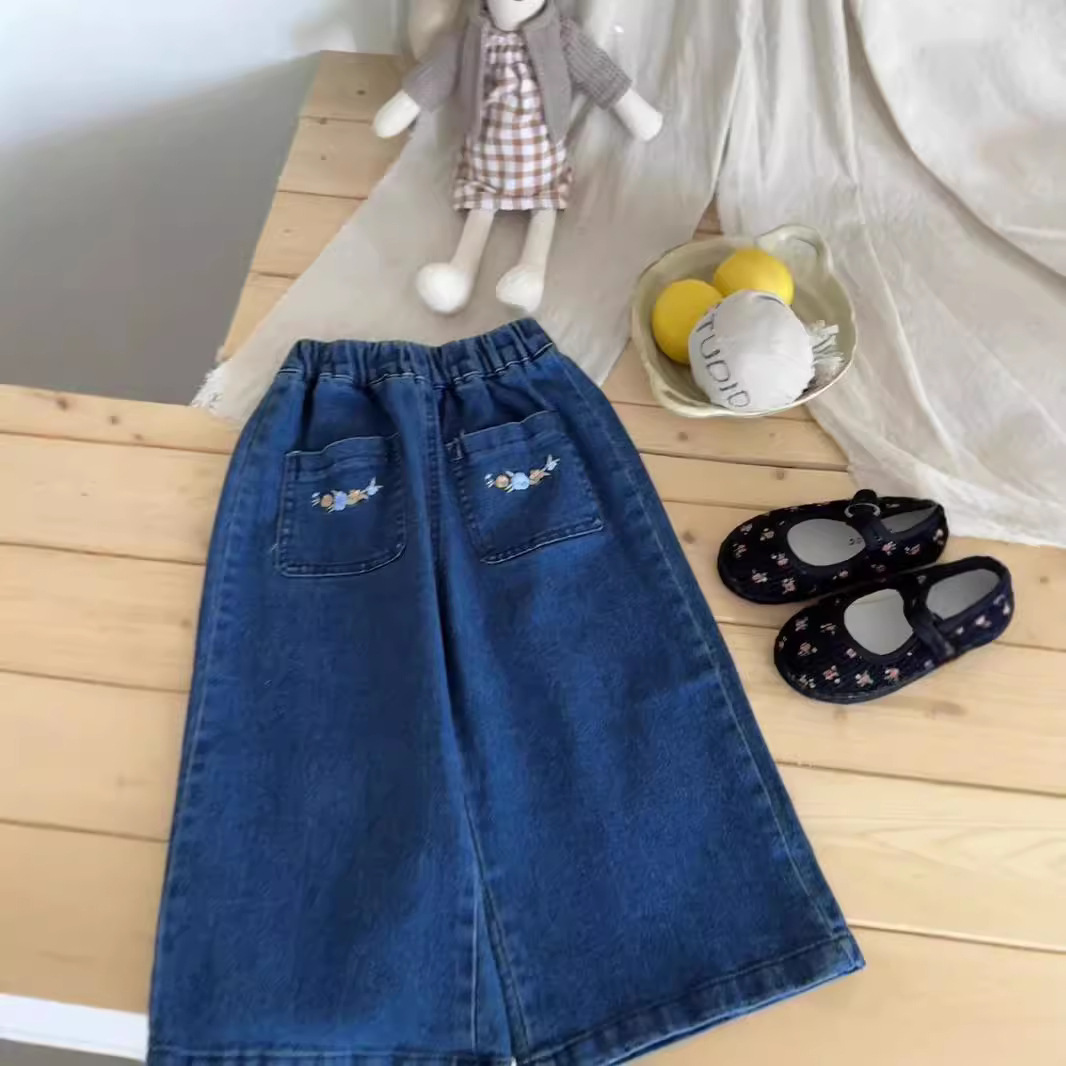 「2024」子供服★ズボン★ボトムス★ジーンズ★韓国風子供服★90cm〜140cm