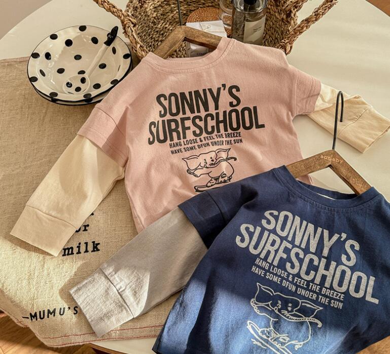 2024新作★子供服　トップス★80cm〜130cm 2色