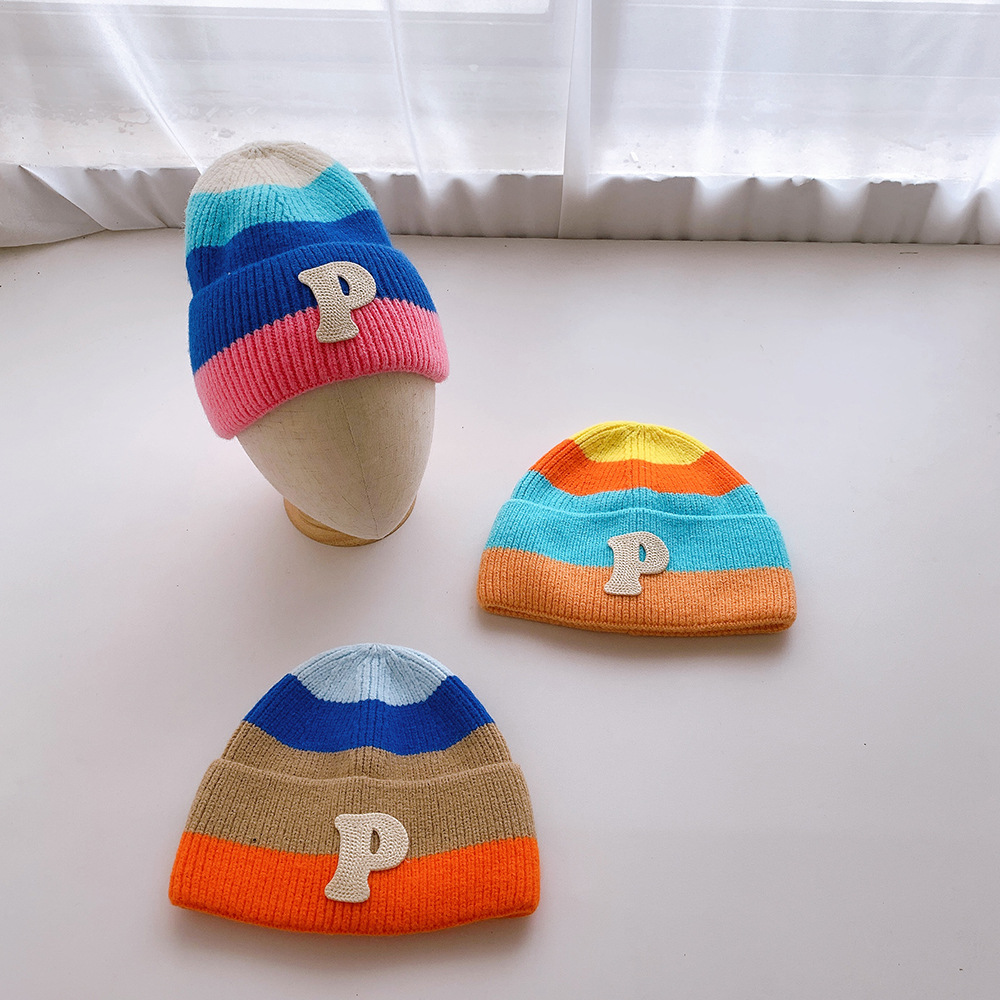 「2024」子供用★帽子★ニット帽子★耳カバー★キッズ★可愛い★3色