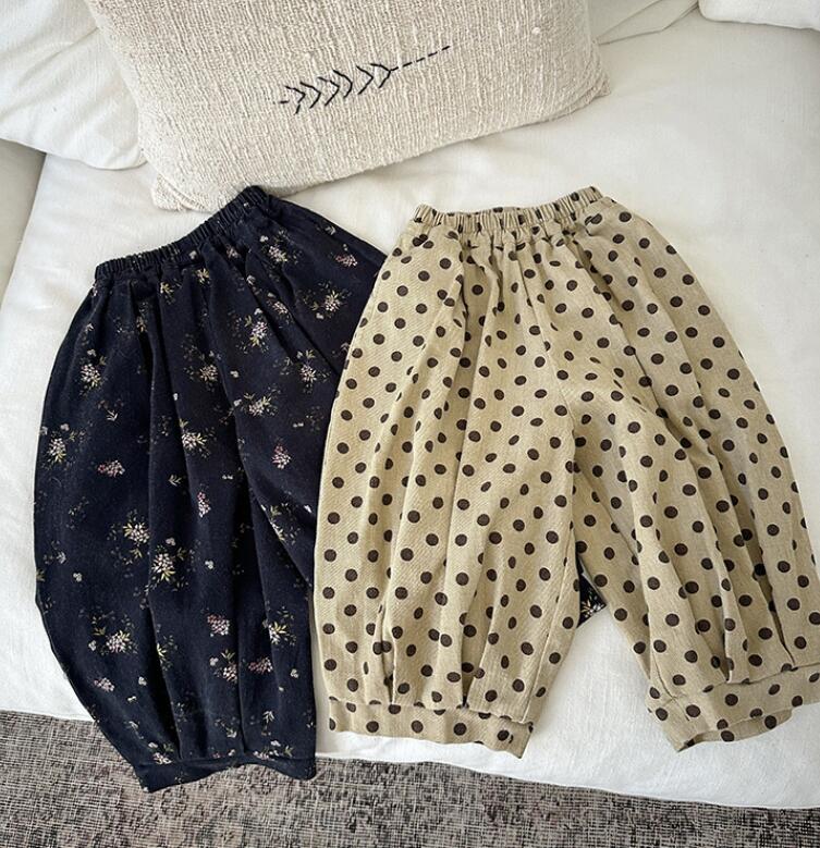 2024秋新品ZX★子供服　ズボン★90cm〜150cm 2色