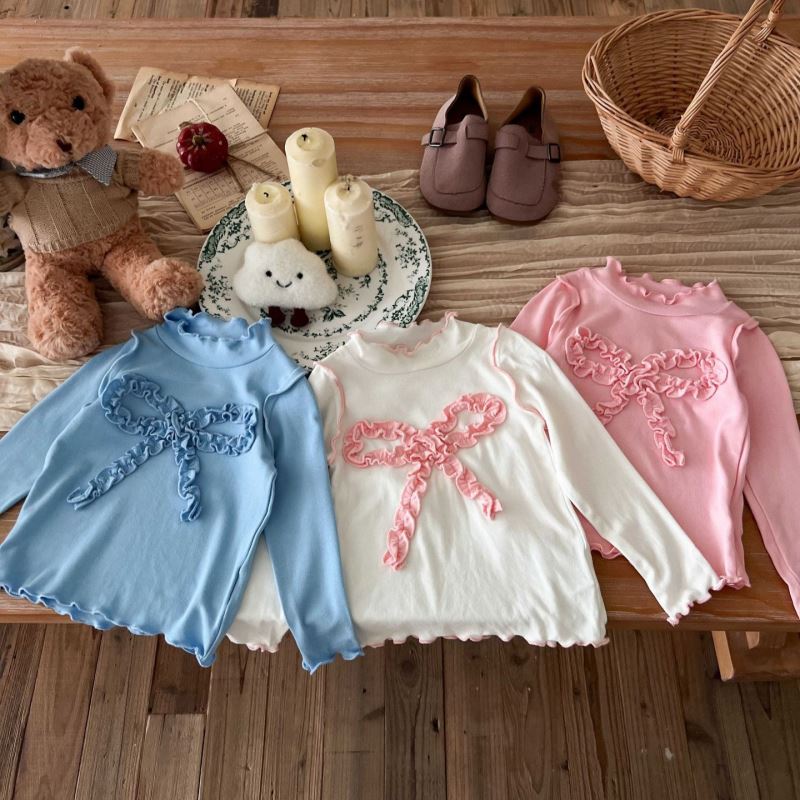 2024秋新作★子供服　トップス★90cm〜130cm 3色