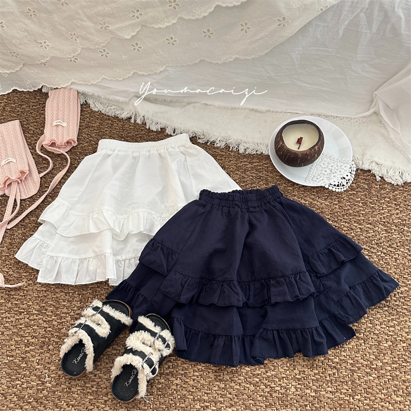 「2024」子供服★ボトムス★スカート★韓国風子供服★2色80cm〜130cm