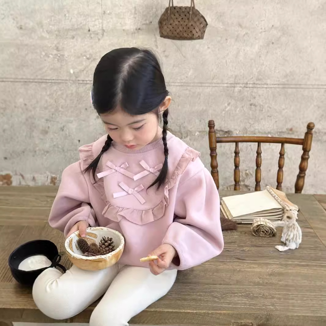 「2024」子供服★トップス★長袖★韓国風子供服★2色90cm〜150cm