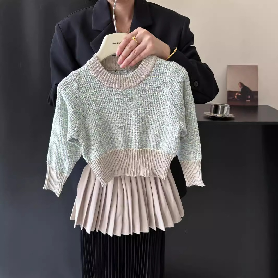 2024秋新作★子供服　セーター&スカート分けて★90cm〜140cm