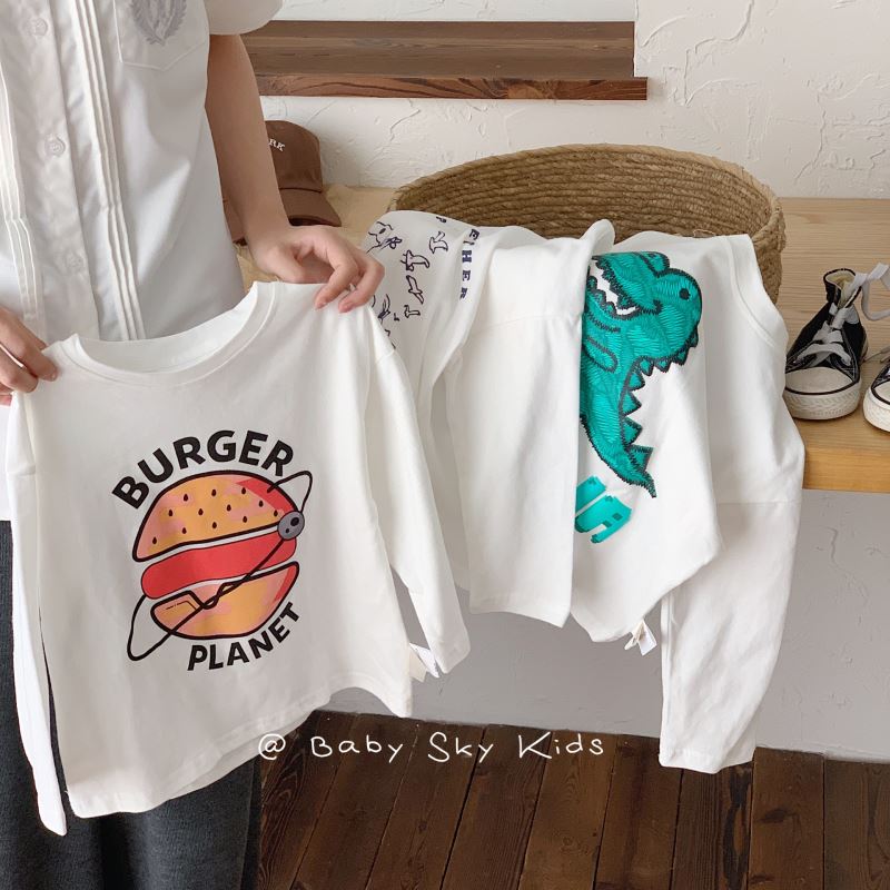 2024秋新作★子供服　トップス★90cm〜140cm 3色