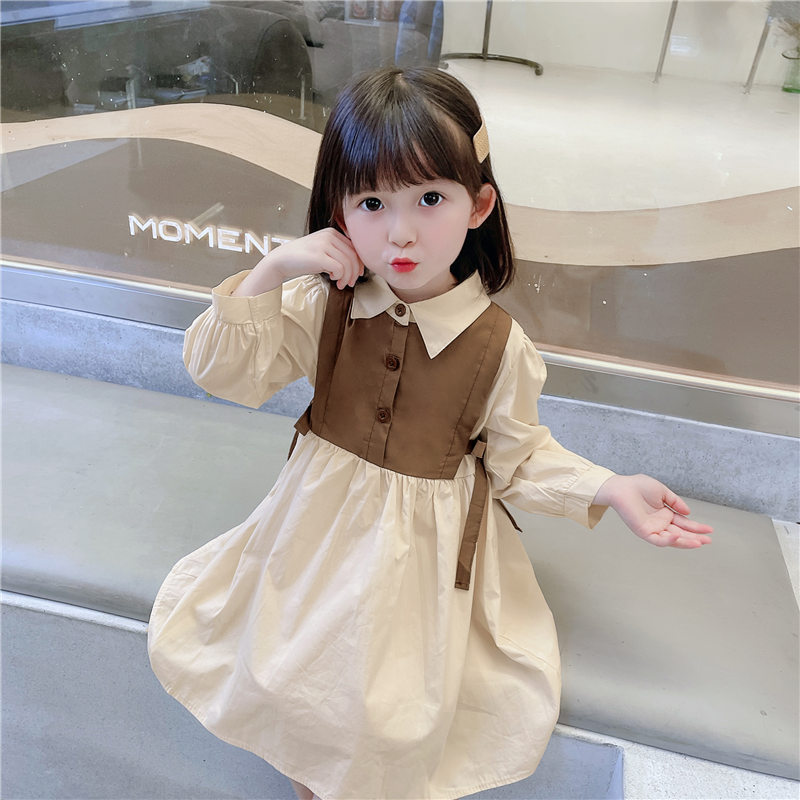 2024秋新品★子供服　ワンピース★90cm〜140cm 2色