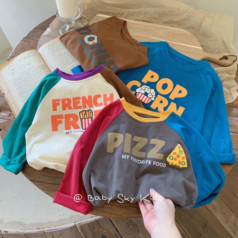 2024秋新作★子供服　トップス★90cm〜140cm 4色