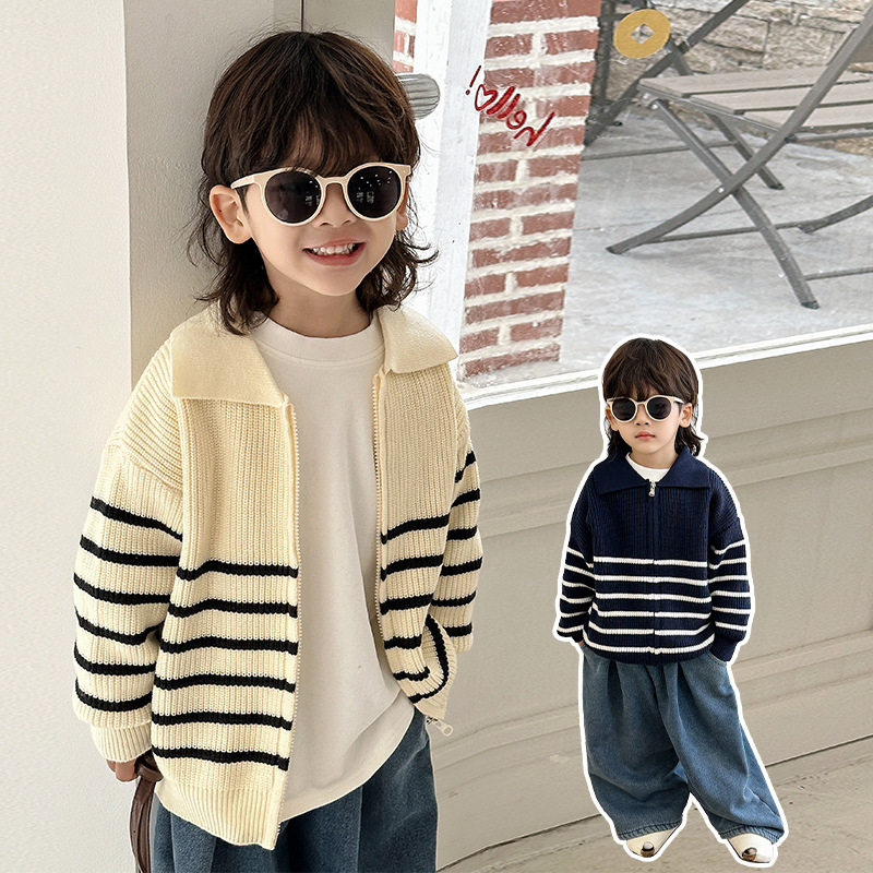 「2024」子供服★トップス★ニット★韓国風子供服★2色90cm〜150cm