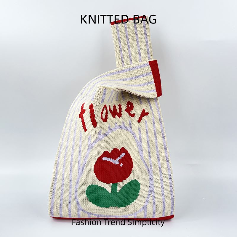 「2024」バッグ★ショルダーバッグ★ハンドバッグ★ニットバッグ★ 3色