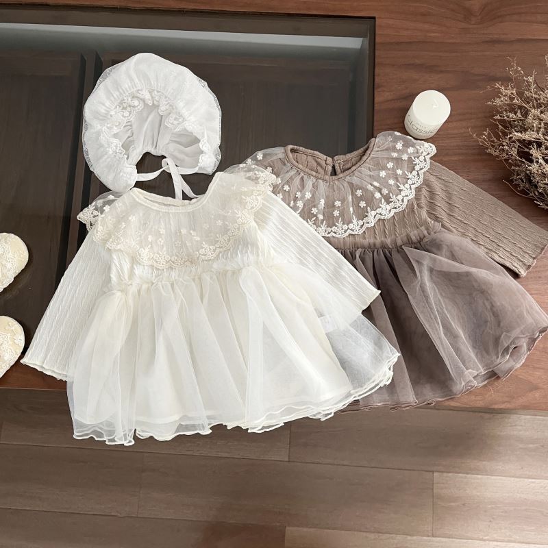 2024新品★子供服　ワンピース★66〜100 2色