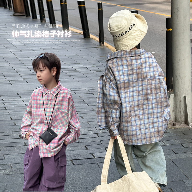 「2024」子供服★トップス★ワイシャツ★韓国風子供服★2色90cm〜150cm