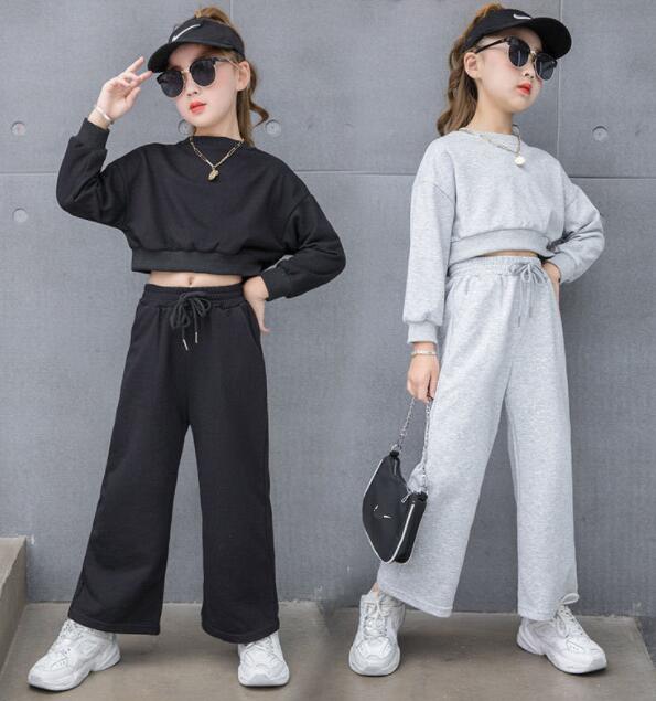 2024秋新品★子供服　セットアップ★110cm〜160cm 2色