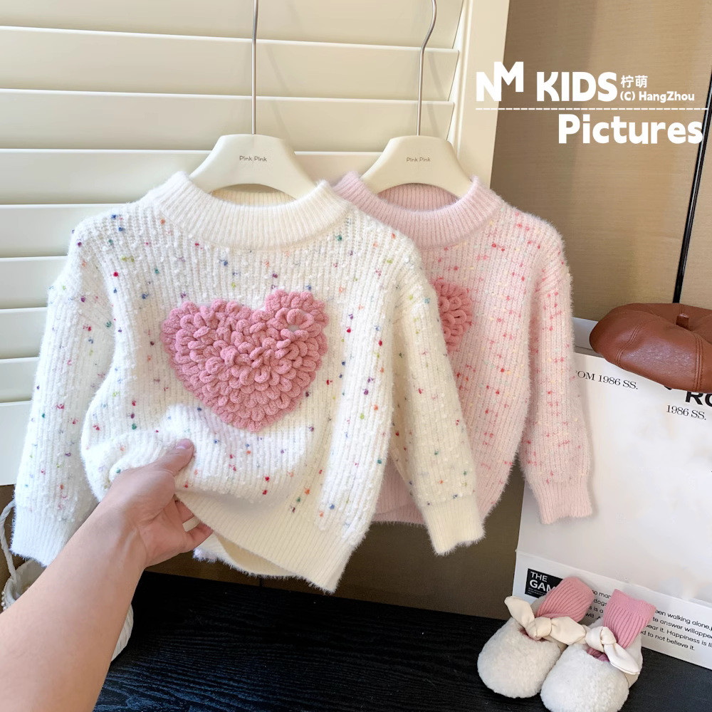 「2024」子供服★トップス★ニット★セーター★韓国風子供服★2色80cm〜140cm