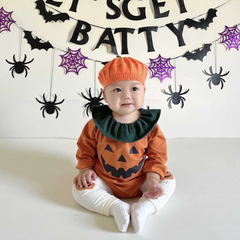 2024新入荷★ベビー服　ハロウィン服　ロンパース&レギンス分けて★66cm〜90cm