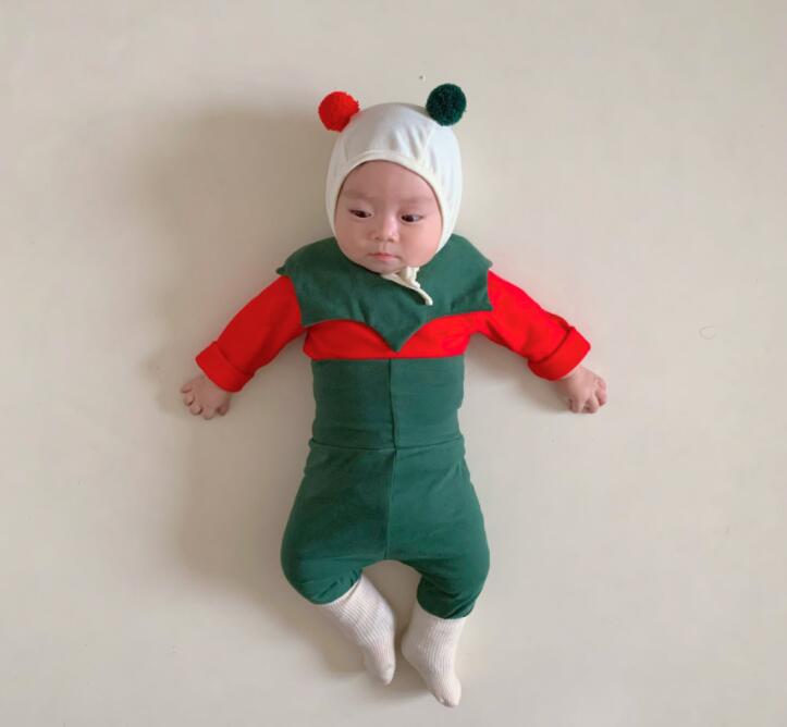 2024新品★子供服　クリスマスセットアップ★66cm〜90cm
