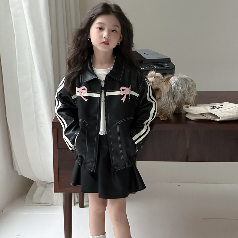 2024★春秋新作★韓国風ベビー服★トップス+ズボン★90cm〜150cm 2色