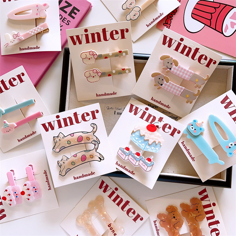 雑貨★子供用髪飾り　ヘアビン★アクセサリー★8