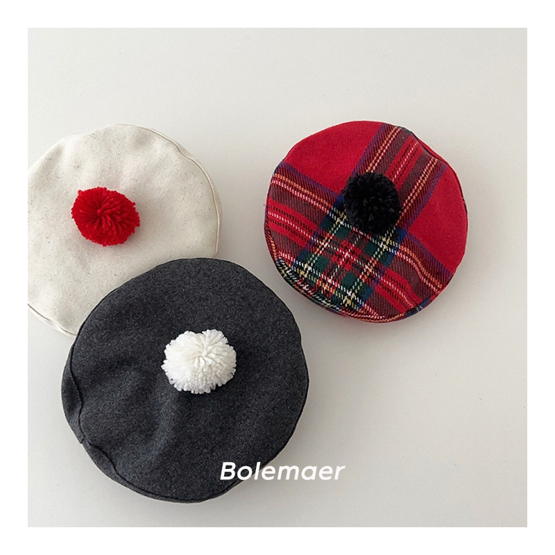 2024年新品★子供用★ニット帽子　ハット★ 3色