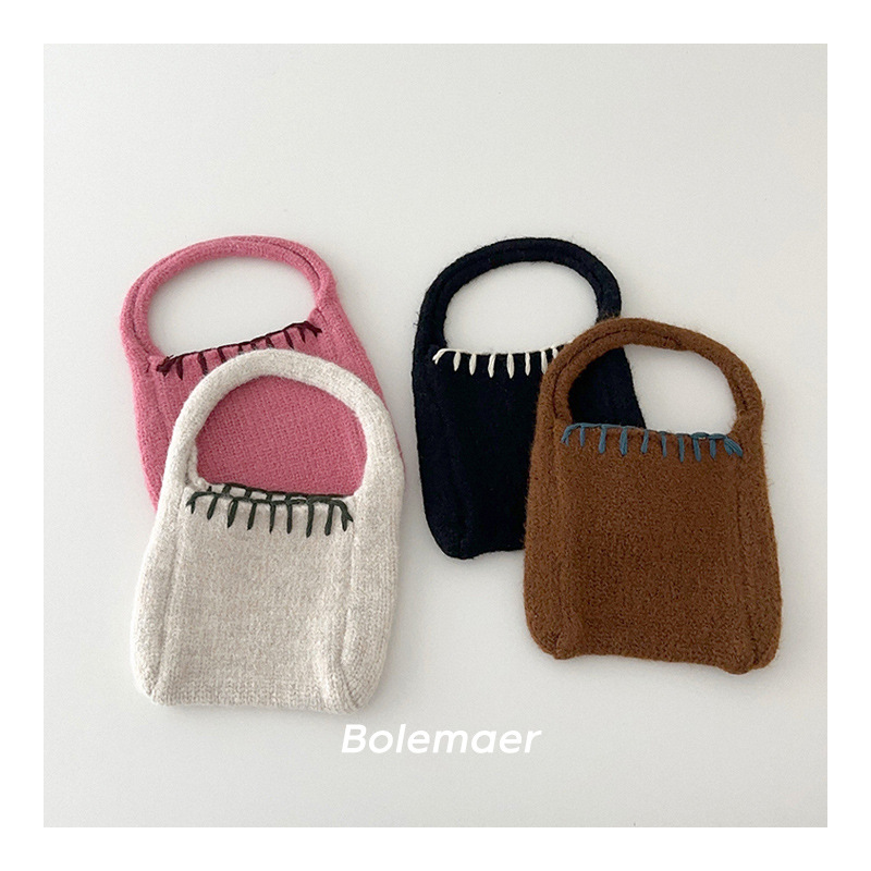 「2024」バッグ★手提げバッグ★ハンドバッグ★ニットバッグ★ 7色