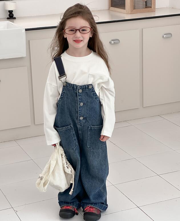 2024秋新作A★子供服　サロペット★90cm〜160cm