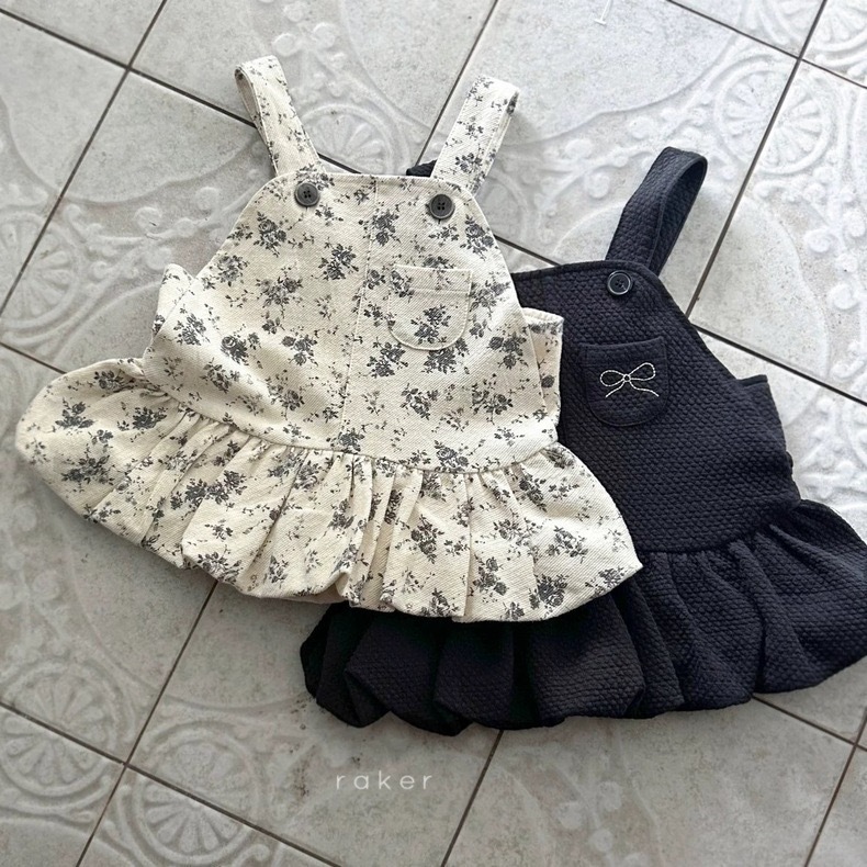 2024新品★子供服　サロペット  ワンピース★73CM〜100cm 2色