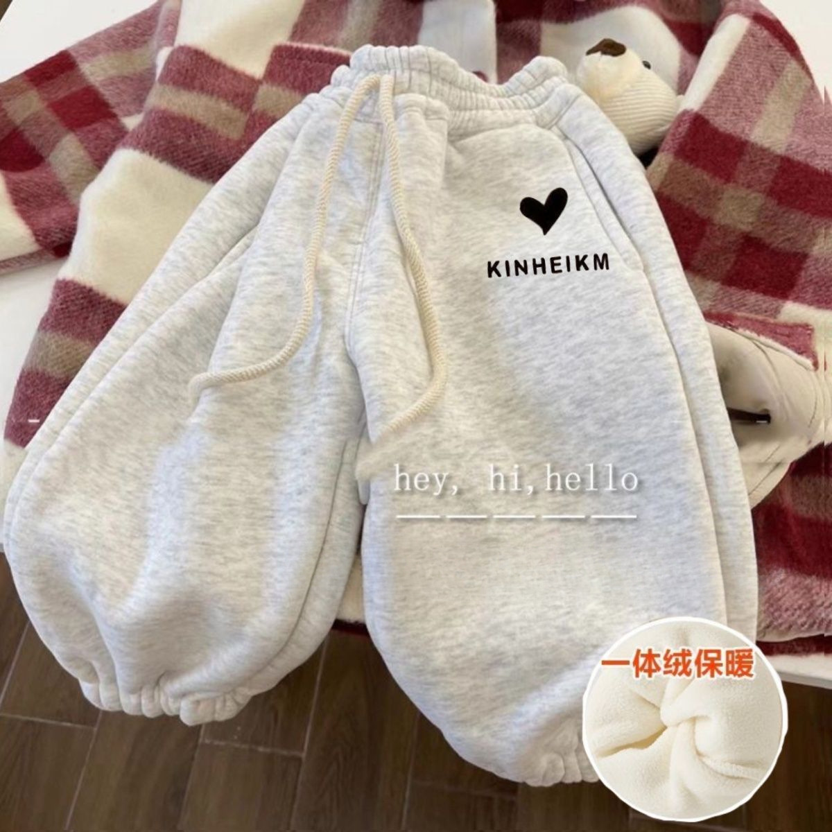 2024新入荷★子供服　ズボン  裏起毛★80〜140 16色