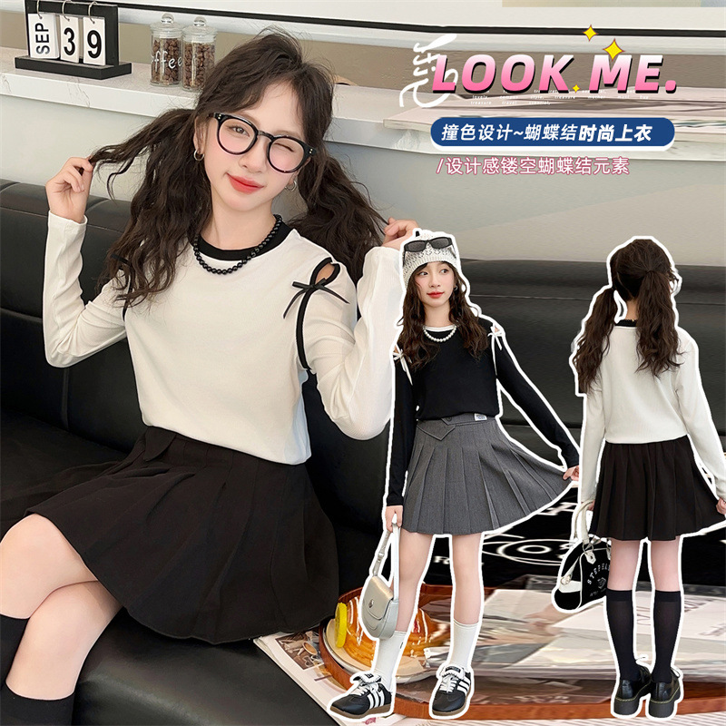 2024新作★子供服　トップス★120cm〜170cm 2色