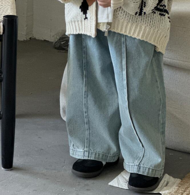 「2024」子供服★ズボン★ボトムス★ジーンズ★韓国風子供服★90cm〜140cm